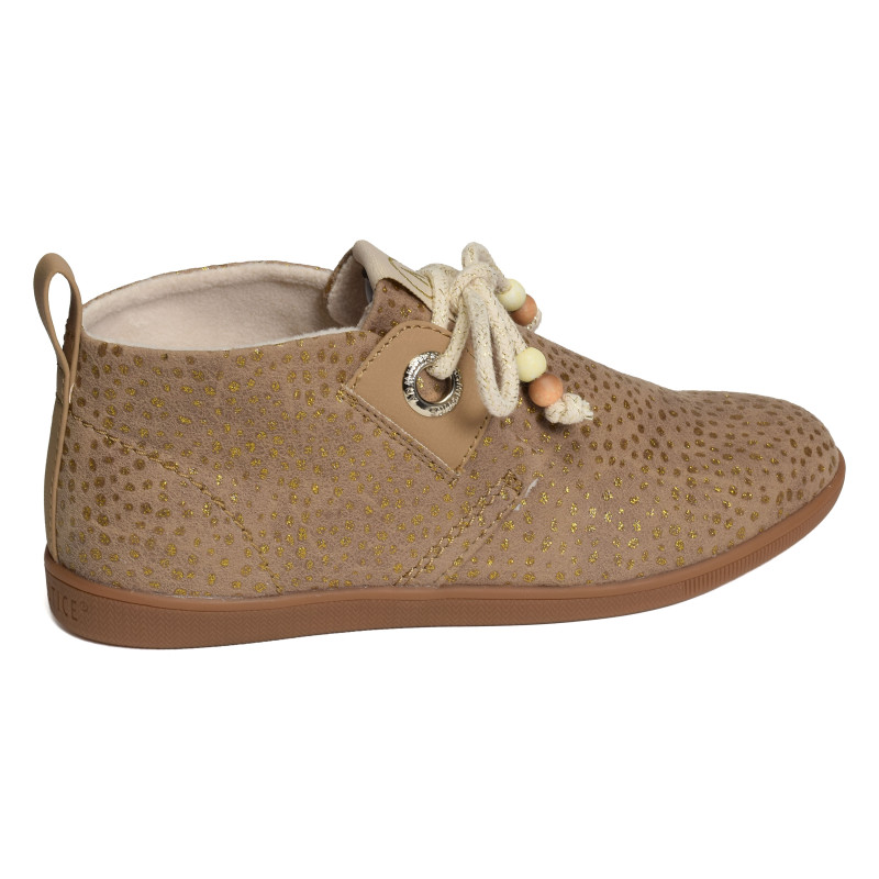 STONE MID CUT W Léopard Bronze, Baskets montantes Armistice