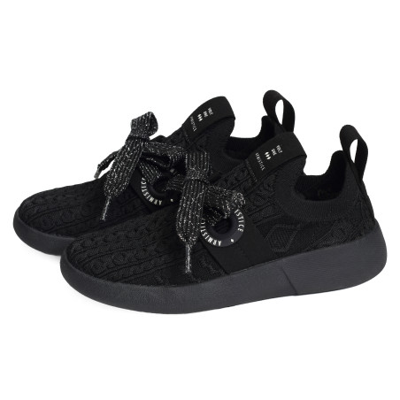 VOLT ONE W Noir Noir, Baskets running Armistice