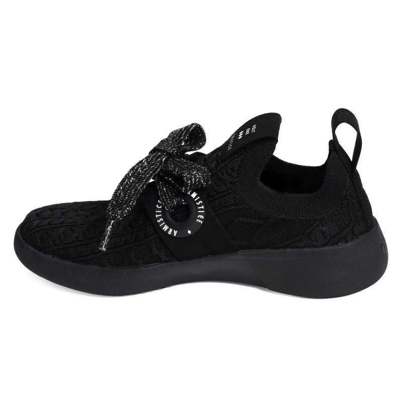 VOLT ONE W Noir Noir, Baskets running Armistice