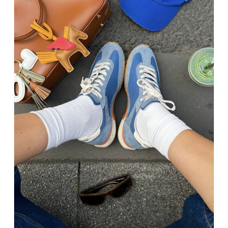 BRIDGE Bleu, Sneakers basses Hoff