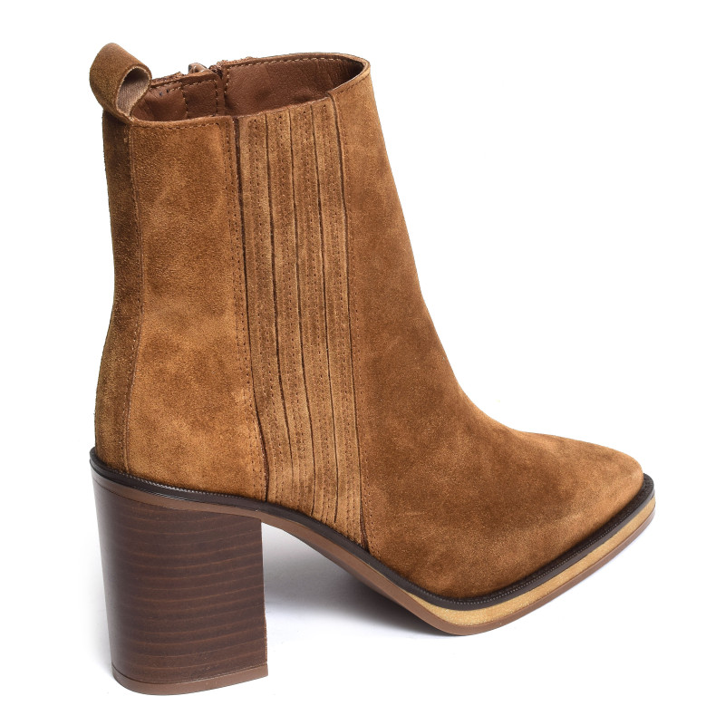 CAMDEN 5220 Camel, Bottines Alpe