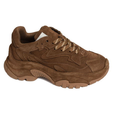 ADDICT BIS Marron, Sneakers basses Ash