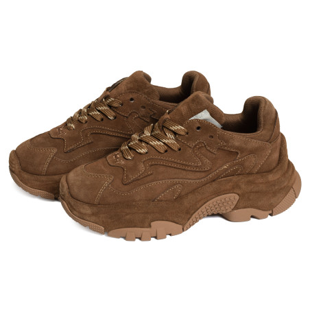 ADDICT BIS Marron, Sneakers basses Ash