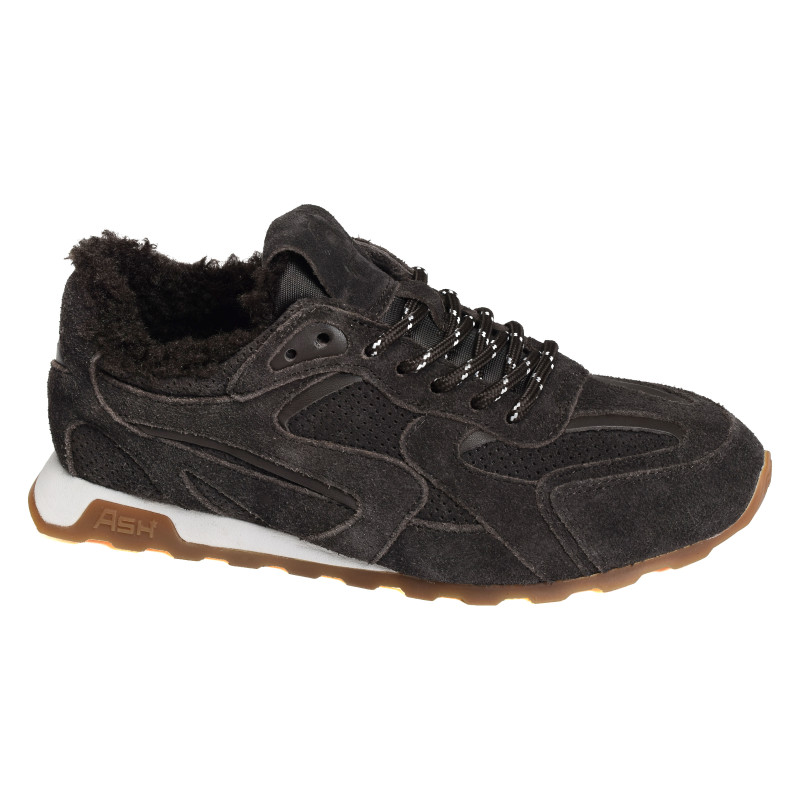 KASAR FUR Chocolat, Baskets running Ash