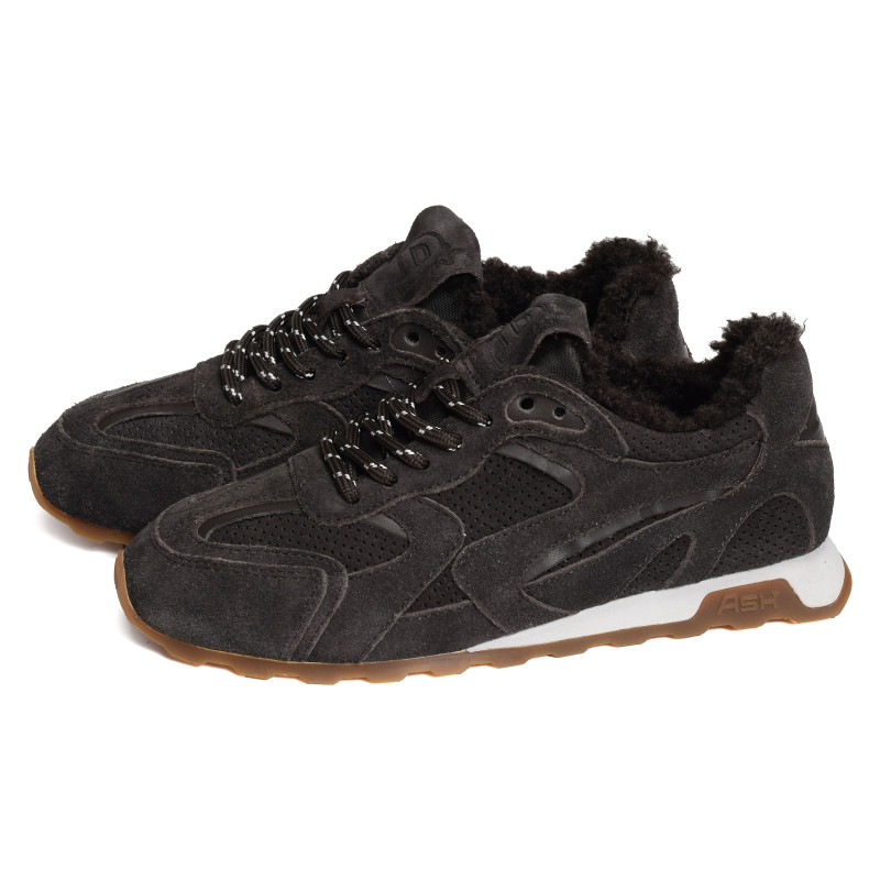 KASAR FUR Chocolat, Baskets running Ash