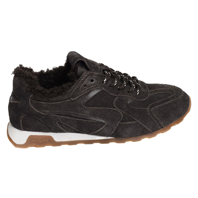 KASAR FUR Chocolat, Baskets running Ash