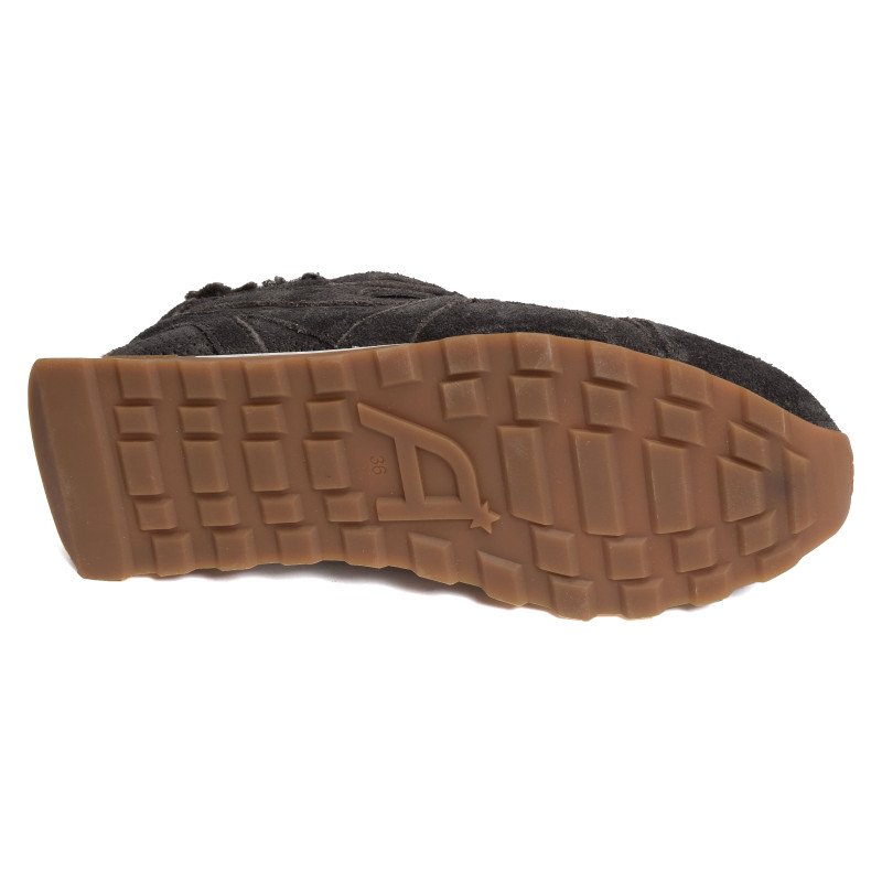 KASAR FUR Chocolat, Baskets running Ash
