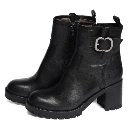 JUMEL Noir, Bottines Minka