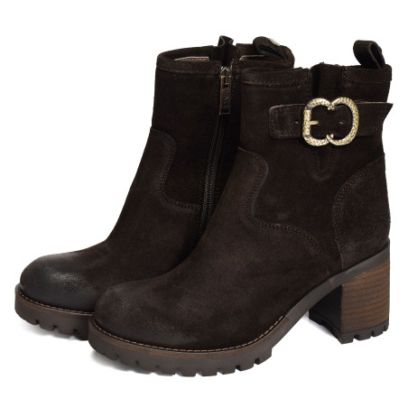 JUMEL Marron, Bottines Minka