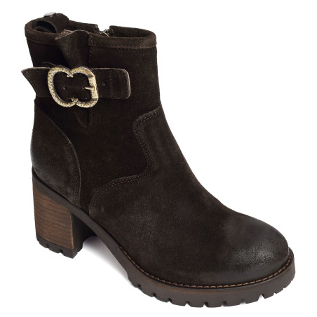 JUMEL Marron, Bottines Minka