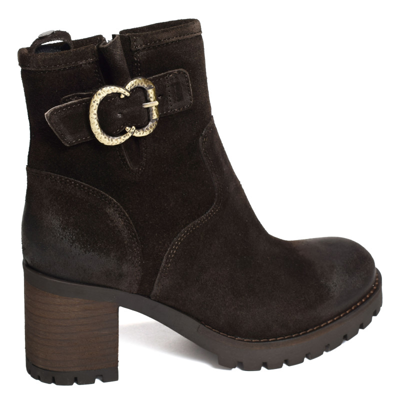 JUMEL Marron, Bottines Minka
