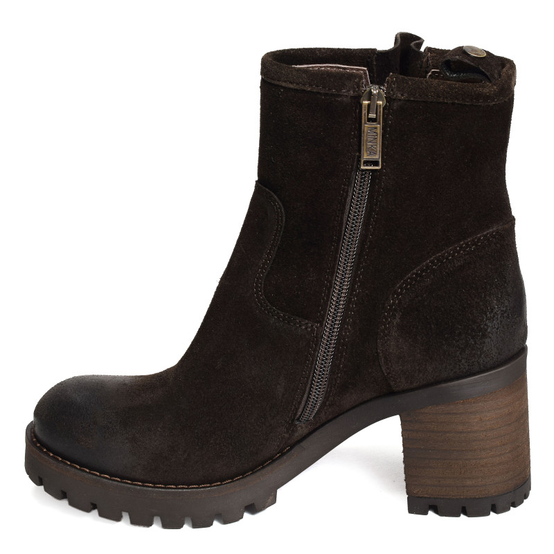 JUMEL Marron, Bottines Minka