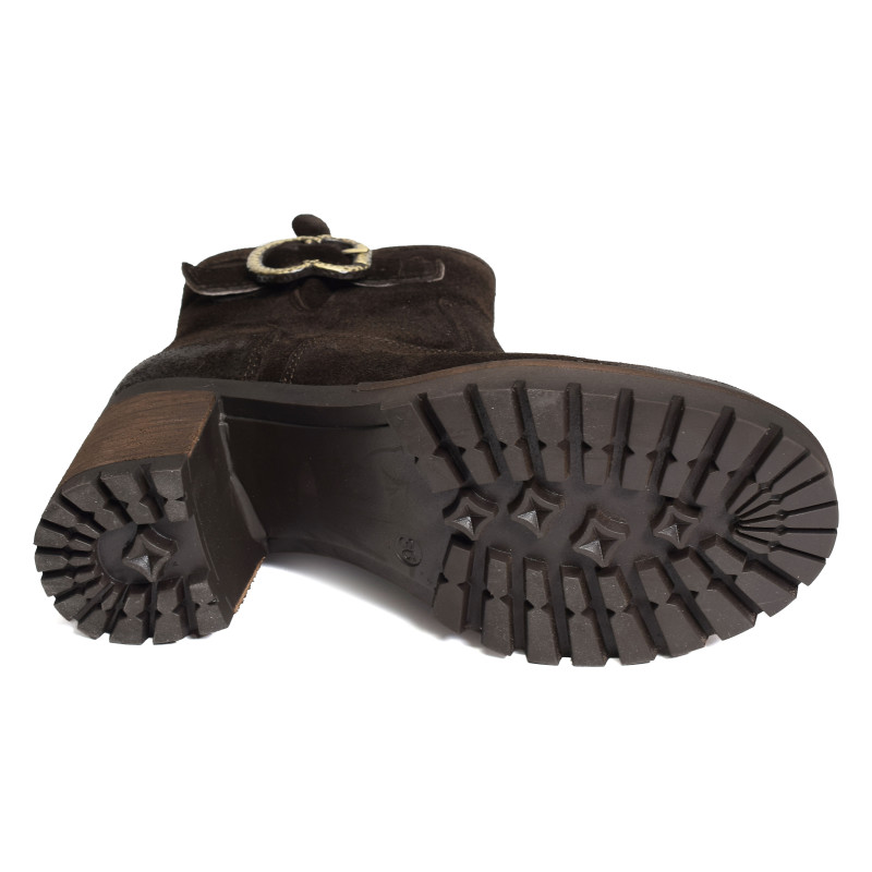 JUMEL Marron, Bottines Minka
