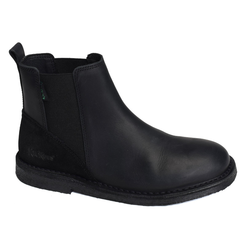 KICK LIPIST Noir, Chelsea boots Kickers