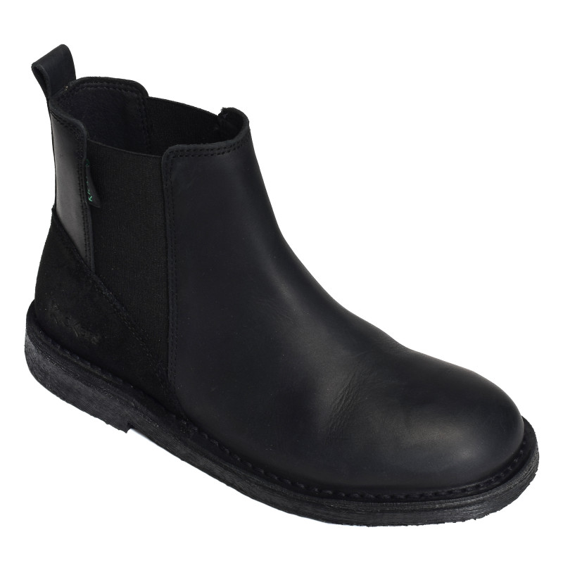 KICK LIPIST Noir, Chelsea boots Kickers