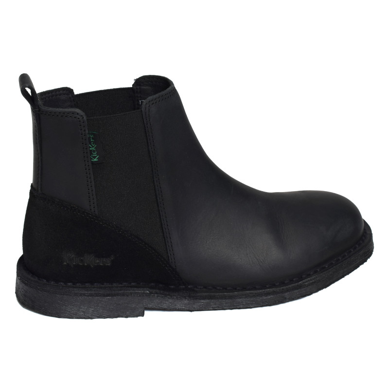 KICK LIPIST Noir, Chelsea boots Kickers