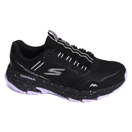GO RUN TRAIL ALTITUDE 2.0 Noir Violet, Baskets running Skechers