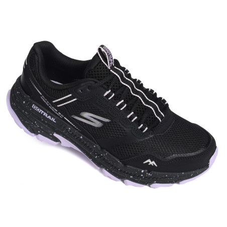 GO RUN TRAIL ALTITUDE 2.0 Noir Violet, Baskets running Skechers