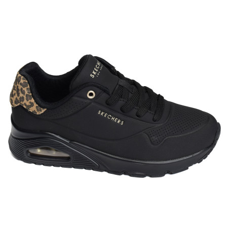 UNO JUNGLE NITE Noir Léopard, Sneakers basses Skechers