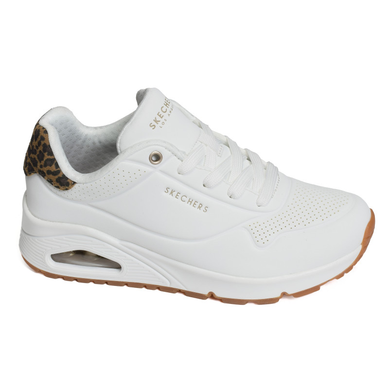 UNO JUNGLE NITE Blanc Léopard, Sneakers basses Skechers