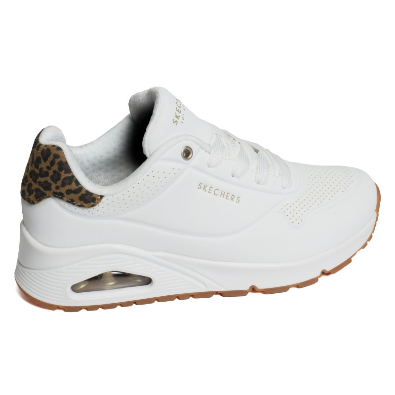 UNO JUNGLE NITE Blanc Léopard, Sneakers basses Skechers