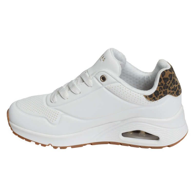 UNO JUNGLE NITE Blanc Léopard, Sneakers basses Skechers
