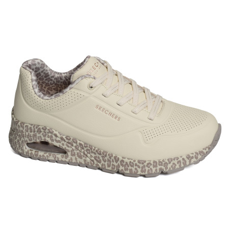 UNO SAFARI TIME Beige Léopard, Slip-On Skechers
