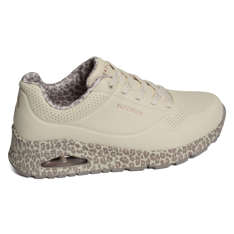 UNO SAFARI TIME Beige Léopard, Slip-On Skechers