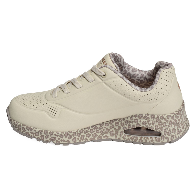 UNO SAFARI TIME Beige Léopard, Slip-On Skechers