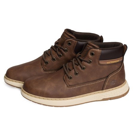 GARLAN MAX Marron, Boots Skechers