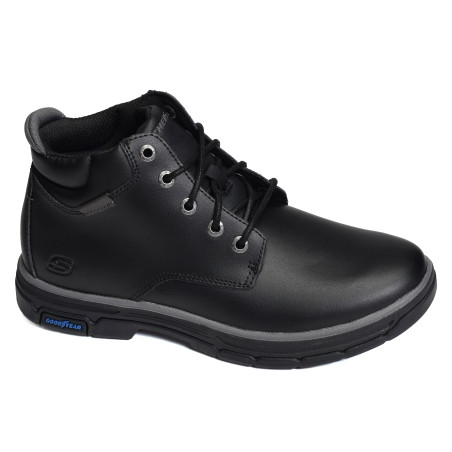 SEGMENT 2.0 BROGDEN Noir, Boots Skechers