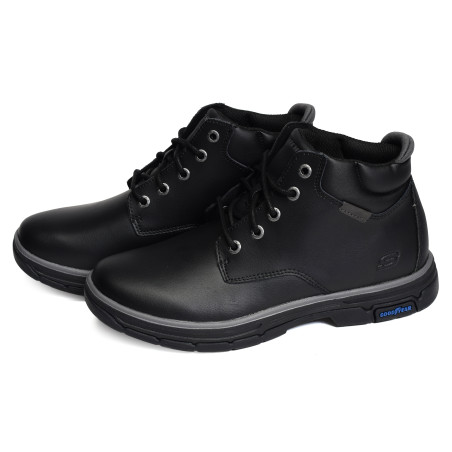 SEGMENT 2.0 BROGDEN Noir, Boots Skechers