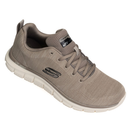 TRACK FRONT RUNNER Taupe, Baskets running Skechers