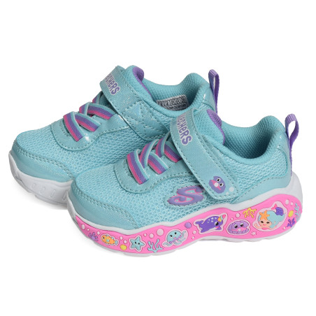 PLAY SCENE FUN SQUAD Turquoise, Baskets running Skechers