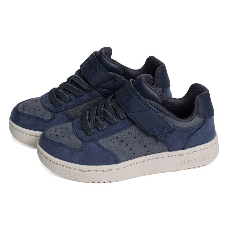 QUICK STREET SMOOTH AVENUE Marine, Sneakers basses Skechers