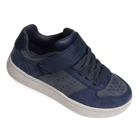 QUICK STREET SMOOTH AVENUE Marine, Sneakers basses Skechers