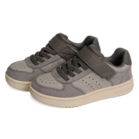 QUICK STREET SMOOTH AVENUE Taupe, Sneakers basses Skechers