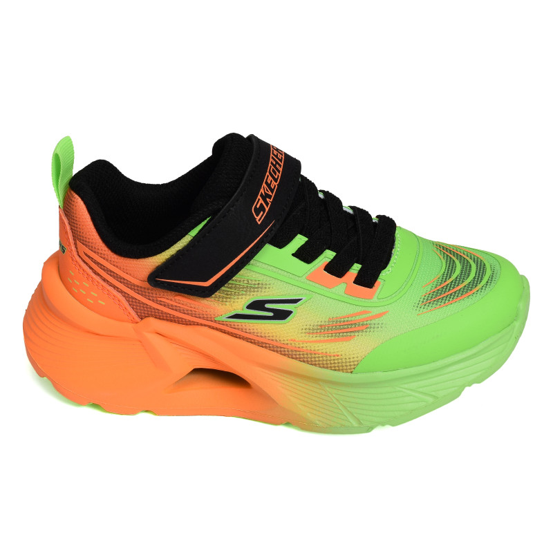 TIDAL TECH Vert Orange, Baskets running Skechers