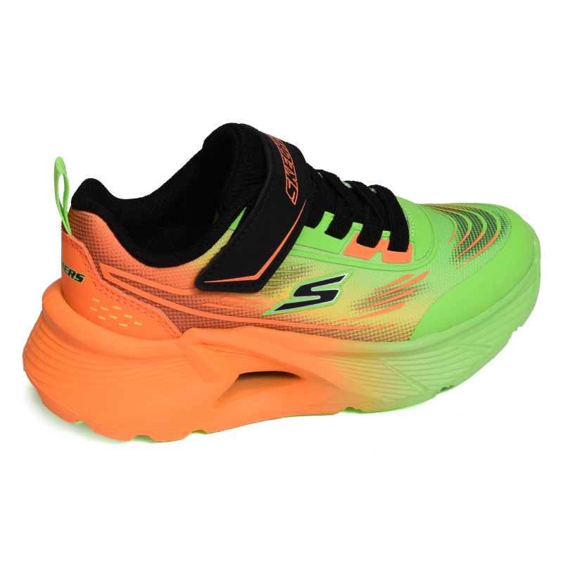 TIDAL TECH Vert Orange, Baskets running Skechers
