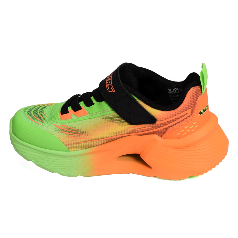 TIDAL TECH Vert Orange, Baskets running Skechers