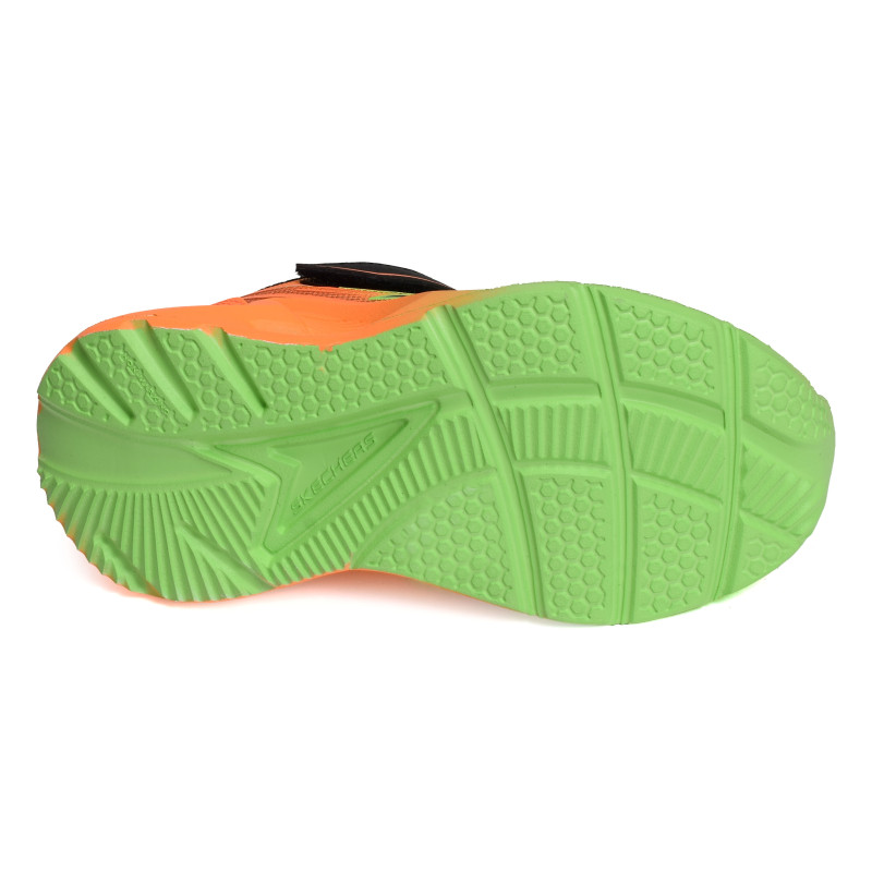 TIDAL TECH Vert Orange, Baskets running Skechers
