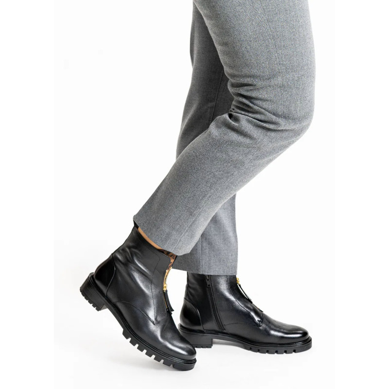 TULSA ST ZIP Noir, Bottines Ara
