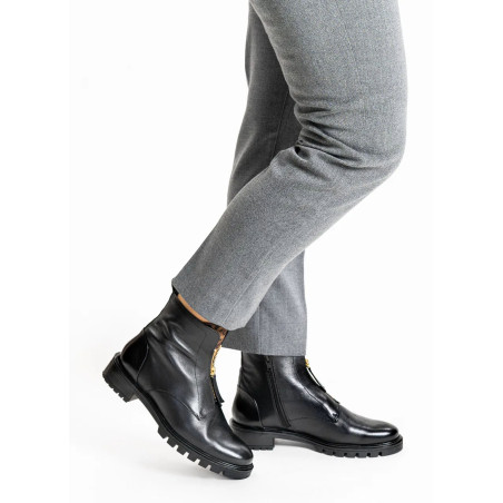 TULSA ST ZIP Noir, Bottines Ara