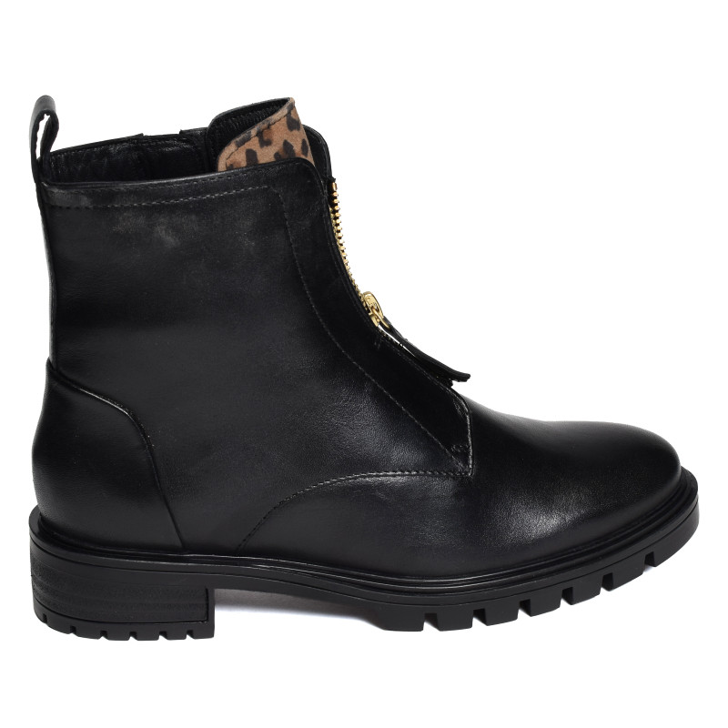 TULSA ST ZIP Noir, Bottines Ara