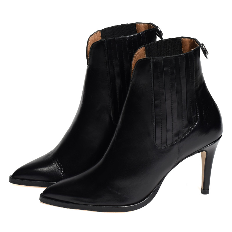 CLARA Noir, Bottines Maroli