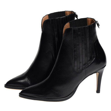 CLARA Noir, Bottines Maroli