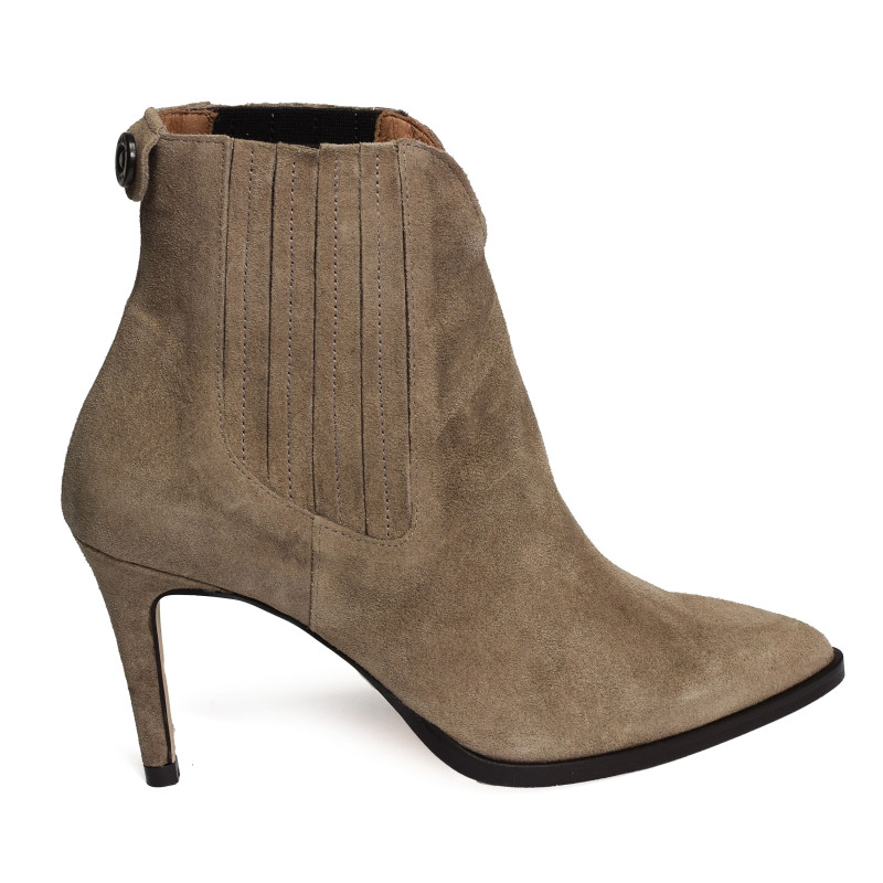 CLARA Taupe, Bottines Maroli