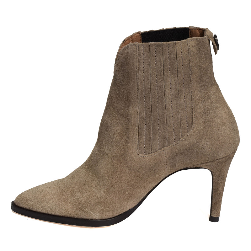 CLARA Taupe, Bottines Maroli