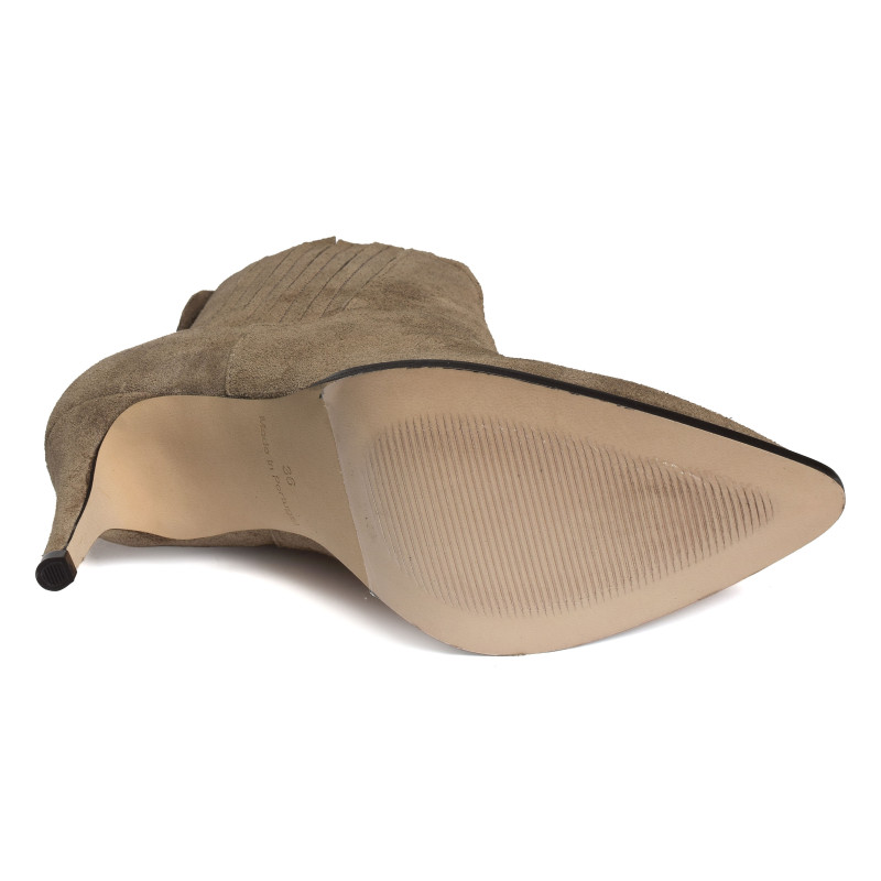 CLARA Taupe, Bottines Maroli