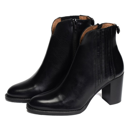 ROMANE Noir, Bottines Maroli